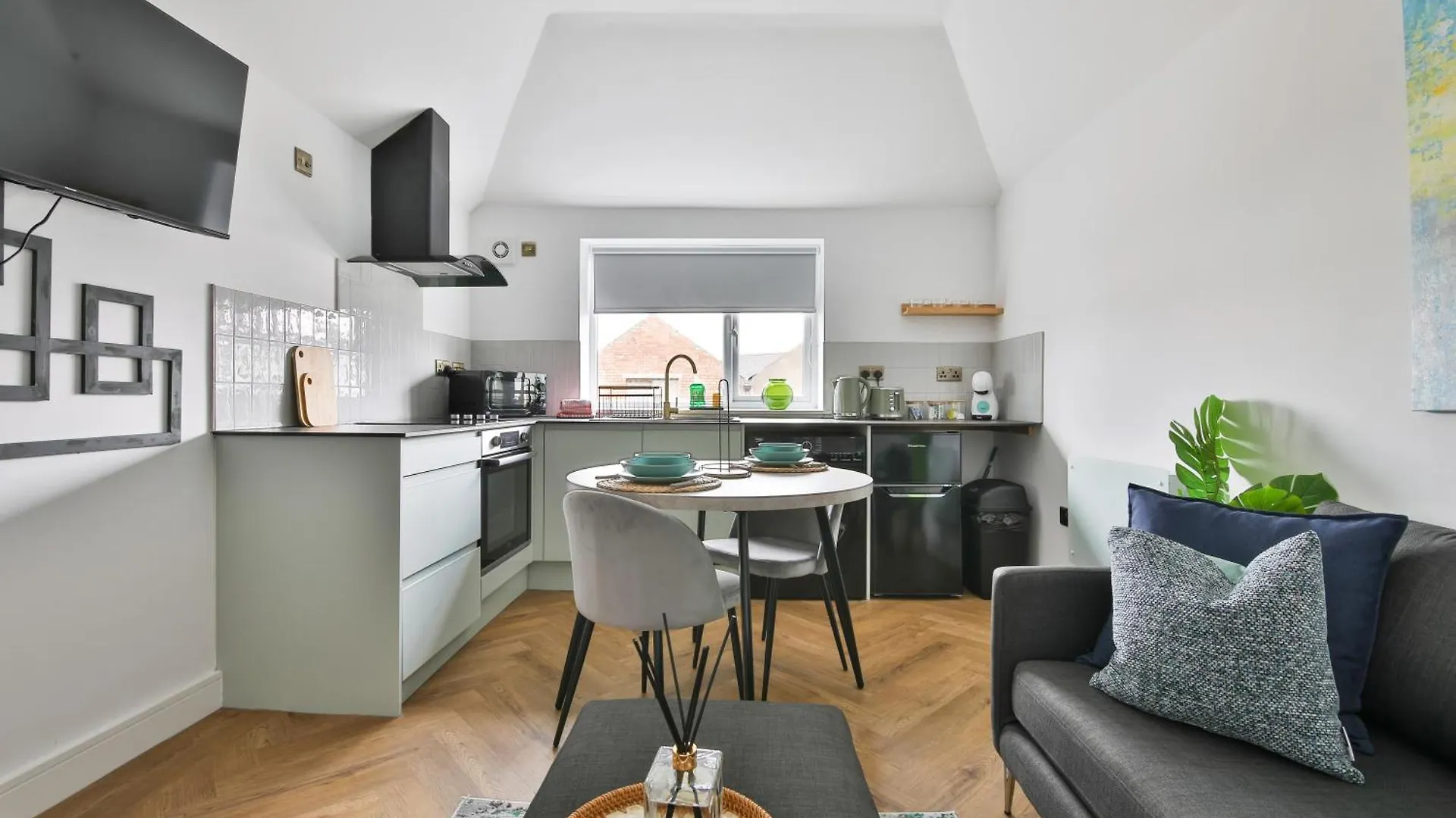 Ferienwohnung Modern & Elegant 1 Bed Flat Near Heath Hospital Cardiff Großbritannien